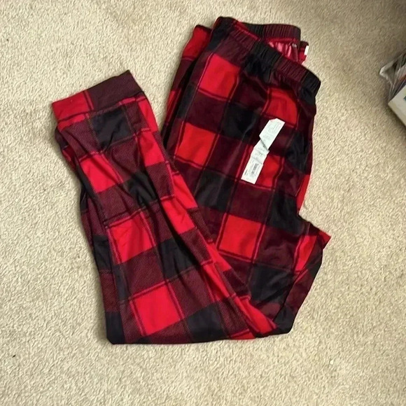 🆕 Sonoma Goods For Life Red Sleep Pants Set Size XL - Picture 4 of 13